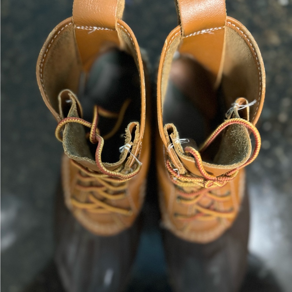 L.L. Bean Brown and Tan Ankle Boots Waterproof Design - Picture 5 of 5
